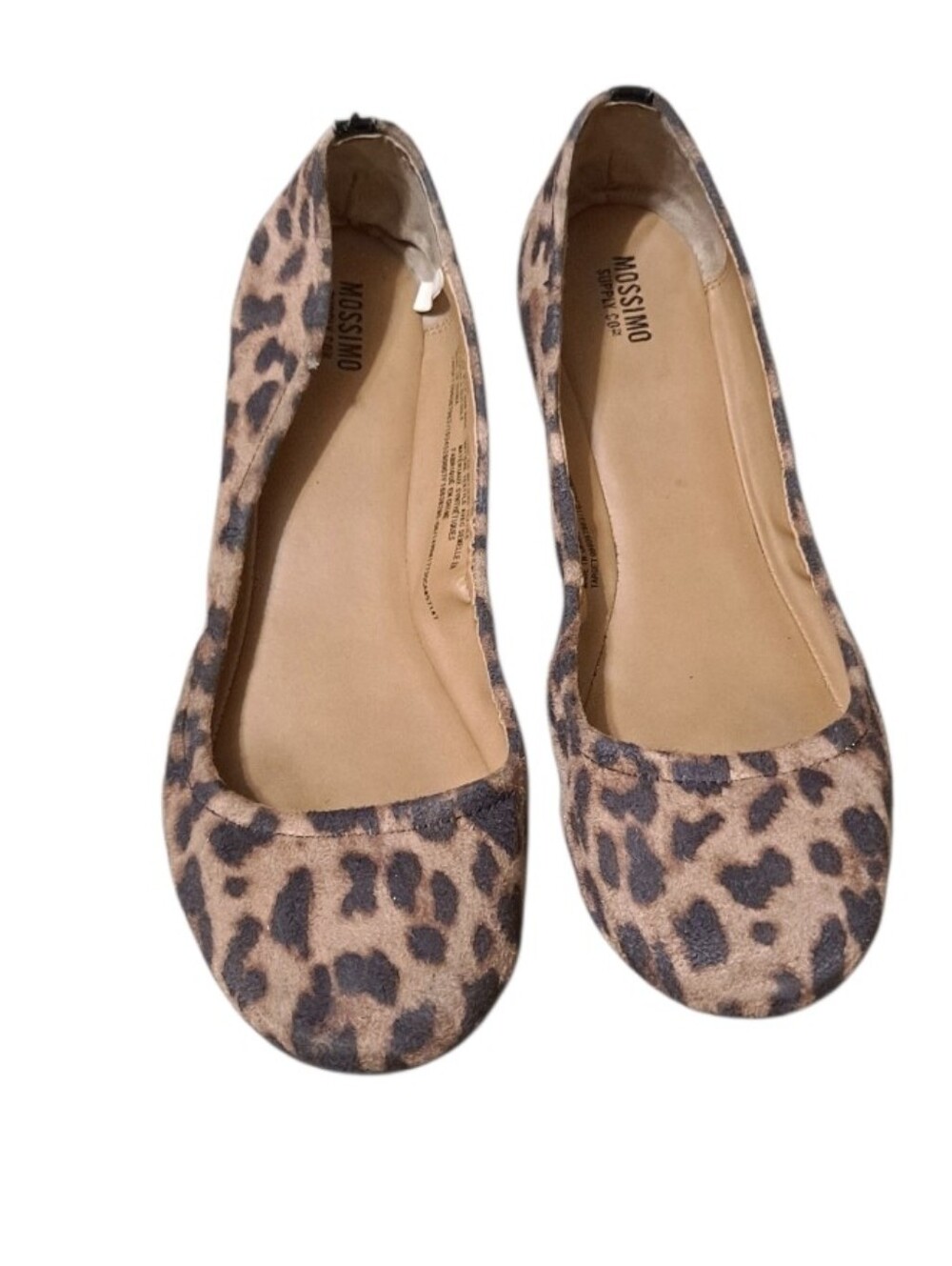 Mossimo Supply Co. Leopard Print Ballet Flats in Brown and Black